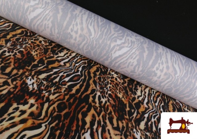 Comprar Tela de Stretch Tigre Animal Print