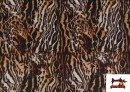 Venta de Tela de Stretch Tigre Animal Print