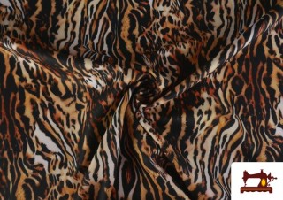 Tela de Stretch Tigre Animal Print