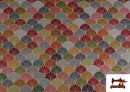 Comprar Tela de Gobelino Tejido Abanicos De Colores