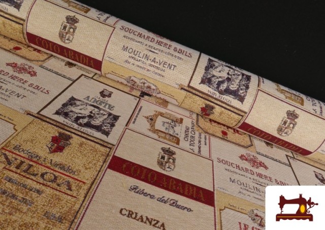 Comprar Tela de Gobelino Tejido Etiquetas de Vino