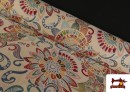 Tela de Gobelino Tejido Estampado Multicolor