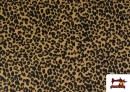 Venta de Tela de Stretch Leopardo Animal Print