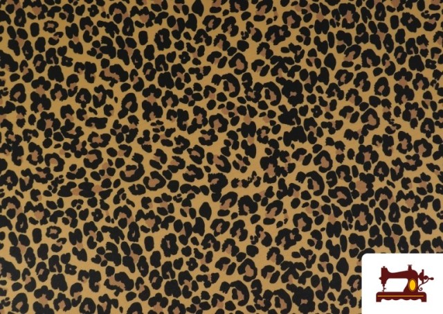 Venta de Tela de Stretch Leopardo Animal Print