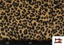 Comprar online Tela de Stretch Leopardo Animal Print