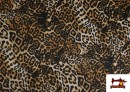 Venta de Tela de Punto de Licra Estampado Leopardo Animal Print