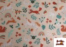 Comprar Tela de Algodón de Unicornios y Animales Infantil