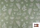 Comprar Tela de Algodón Estampado Botánico
