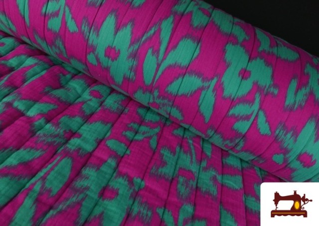 Comprar Tela de Muselina de Algodón Acolchada Reversible