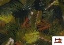 Comprar Tela de Viscosa Tropical Hojas