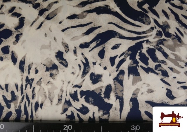Comprar online Tela Crep Satén Estampado Animal