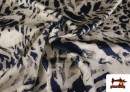 Tela Crep Satén Estampado Animal