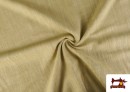 Venta de Tela de Lino Viscosa Lavado a la Piedra 137cm color Beige