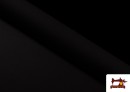 Pieza de Popelín de 25 Metros - Rollo de Tela color Negro