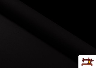 Pieza de Popelín de 25 Metros - Rollo de Tela color Negro