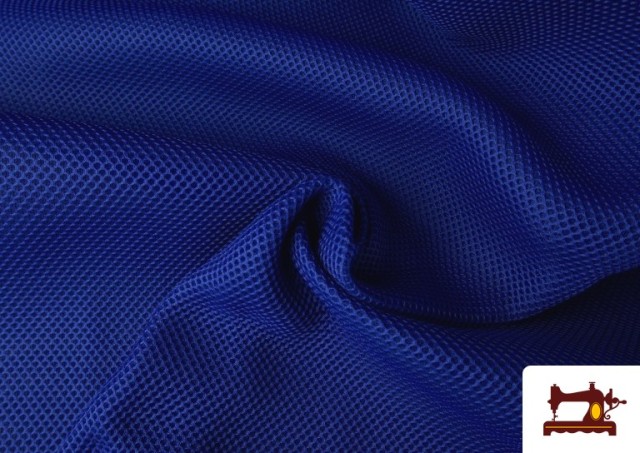Venta online de Tela de Malla 3D Mesh para Mochilas Bolsos y Decoración color Azulón
