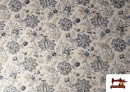 Comprar Tela de Algodón Estampado Clásico Floral Cachemir