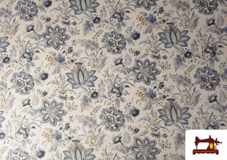 Comprar Tela de Algodón Estampado Clásico Floral Cachemir