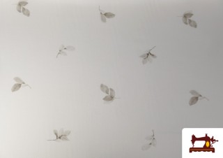 Comprar Tela para Cortinas Estampado Hojas Suaves