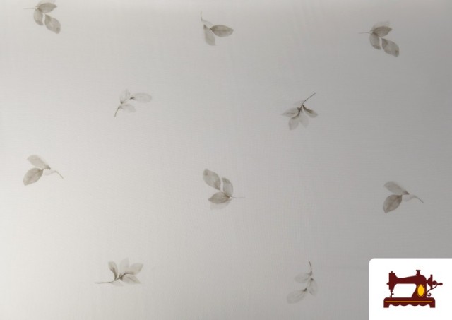 Comprar Tela para Cortinas Estampado Hojas Suaves