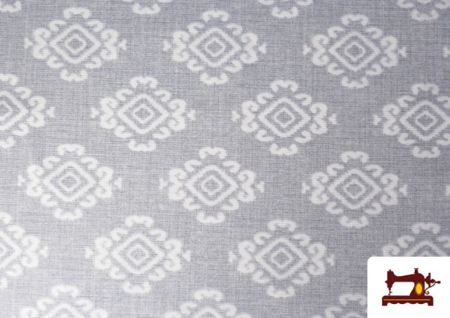 Tela de Loneta Estampado Étnico Decorativo