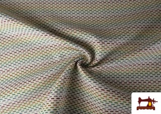 Venta online de Tela de Gobelino Estampado Rayas Arcoíris