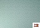 Comprar Tela de Algodón Estrellas Pequeñas de Colores color Verde mint