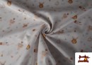 Venta online de Tela de Pique de Algodón Estampado Animales Infantil