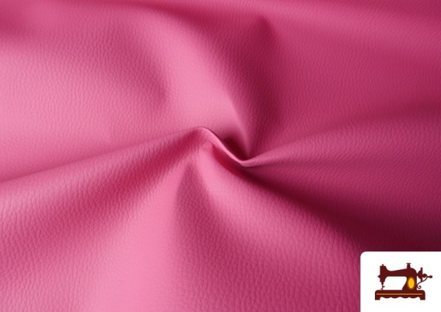 Venta de Tela de Polipiel Rosa Ecopiel