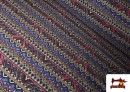 Tela de Jacquard Tejido Étnico Cenefas