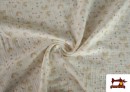 Venta online de Tela de Muselina Arcoíris Infantil