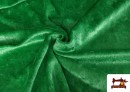Tela de Terciopelo Económico Martelé color Verde